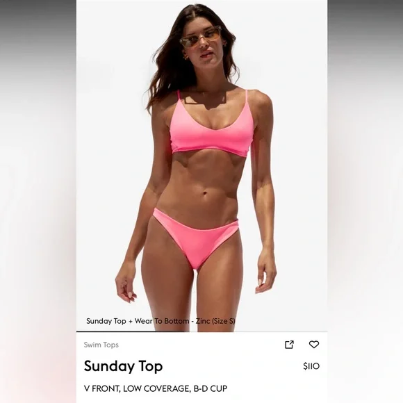 Left On Friday Sunday Bikini Top - Picture 10 of 10